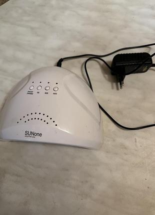 Уф led лампа для манікюру sunone 48w