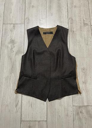 Жіночий жилет max mara коричневий