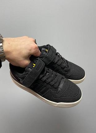 Кросівки чоловічі adidas forum low 84 ‘black’