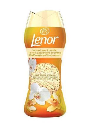 Кондиционер-гранулы 195г для белья золотая орхидея и ваниль тм lenor