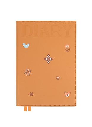 Щоденник а5 leo planner amber недатований теракотовий (252771)