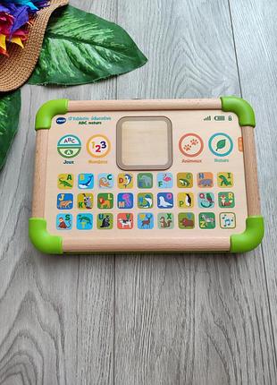Развивающий планшет vtech abc nature для малышей от 1 года
