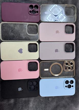 Чохол apple для iphone 15 pro, комплект бамперів 2