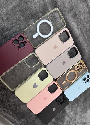 Чохол apple для iphone 15 pro, комплект бамперів