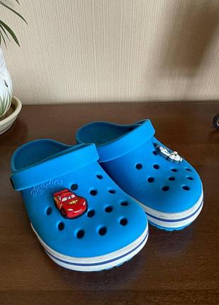 Тапочки кроксы сандалии crocs с9 16,5см