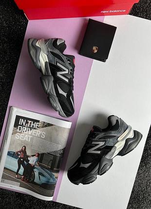 Жіночі кросівки new balance 9060 black grey