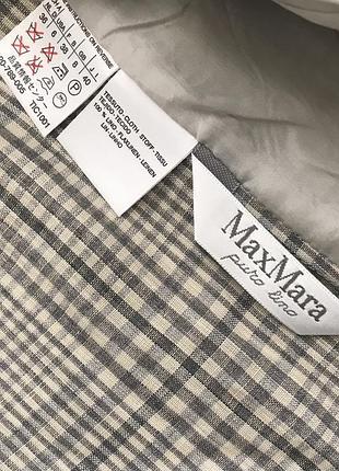 Невероятный новый льняной жакет max mara 4