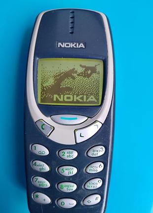 Легендарная nokia 3310 (оригинал) + зарядное / работает со всеми операторами sim