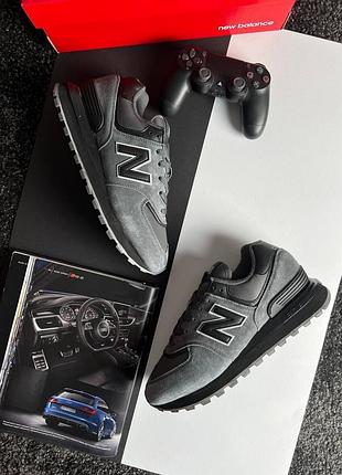 Чоловічі кросівки new balance 574 grey