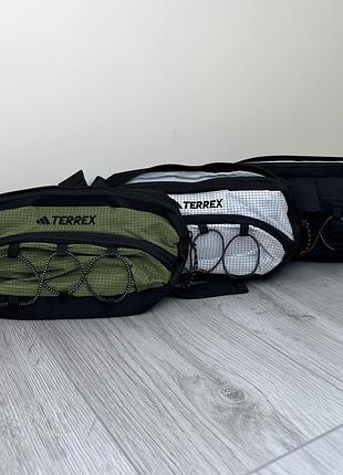 Бананка унісекс adidas terrex чорна, хакі, біла