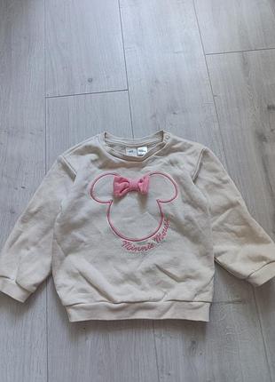 Свитшот от h&amp;m на 1.5-2роки 2
