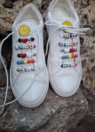 Кросівки жіночі kurt geiger білі шкіряні