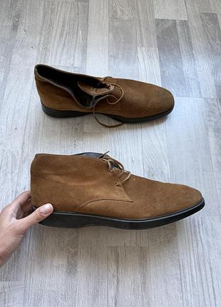 Чоловічі замшеві черевики tod’s, розмір 43