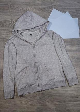 Худі з м'якого трикотажу uniqlo. 
розмір l.