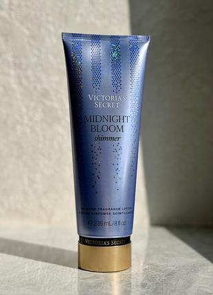 Парфумований лосьйон з шимером victoria’s secret midnight bloom shimmer