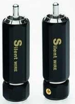 Високоякісні рознімання rca silent wire rca stecker serie 38 ag sw