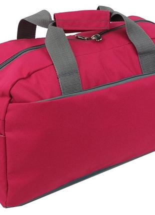 Спортивная сумка для фитнеса wallaby 18 л розовая — женская спортивная сумка с плечевым ремнем