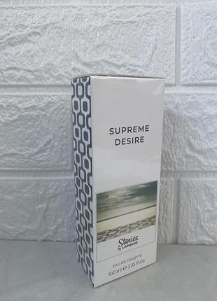 Supreme desire stories by lapidus 100 мл чоловіча туалетна вода