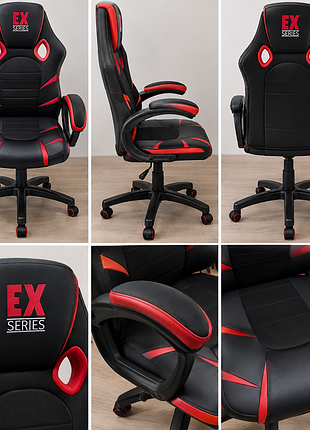 Офісне крісло extreme ex series red