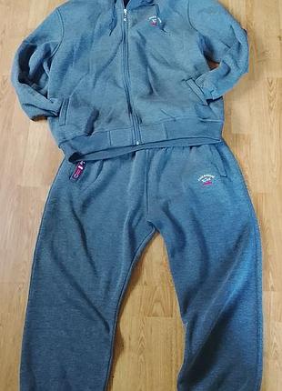 Мужской теплый спортивный костюм paul &amp; shark xxxlxxl