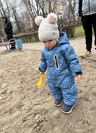 Зимовий комбінезон next для хлопчиків на плюші