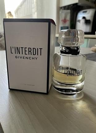 Парфумована вода givenchy l'interdit eau de parfum для жінок