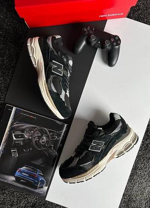 Чоловічі кросівки new balance 2002r gtx black beige