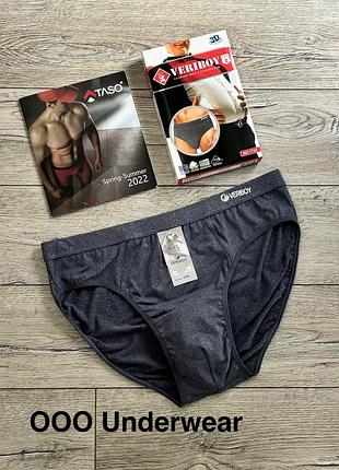 Трусы мужские veriboy 1755 плавки хлопок - бамбук . баталы . размер : 7xl (60)