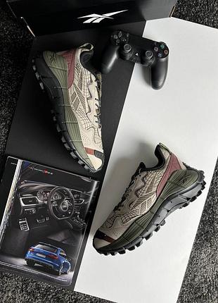 Чоловічі кросівки reebok zig kinetica 2.5 edge gore-tex beige khaki