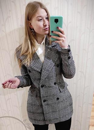 Жакет жіночий new look у клітинку