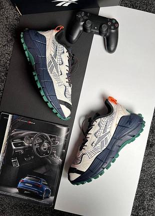 Чоловічі кросівки reebok zig kinetica 2.5 edge gtx beige navy