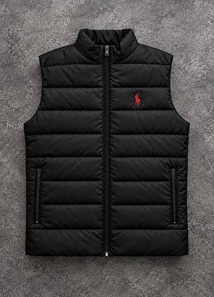 Жилетка чоловіча polo ralph lauren чорна