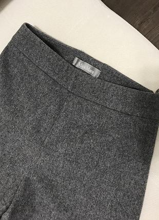 Великолепные 💯 шерстяные брюки max mara на высокой посадке 5