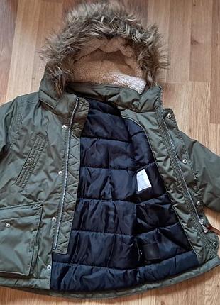 Куртка дитяча зимова h&m хакі