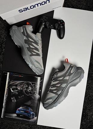 Чоловічі кросівки salomon xt pu_re gtx light grey