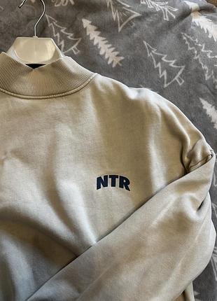 Світшот чоловічий ntr оверсайз білий m