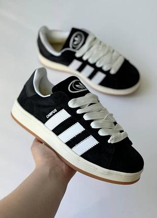 Зимові кросівки adidas campus з хутром