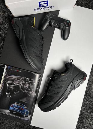 Чоловічі кросівки salomon x adventure gtx all black