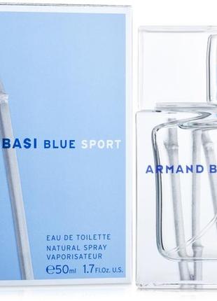 Armand basi blue sport чоловіча туалетна вода 50мл,