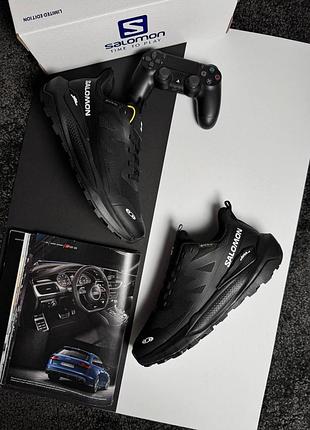 Чоловічі кросівки salomon elixir activ gtx black white