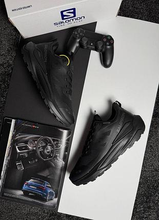 Чоловічі кросівки salomon elixir activ gtx all black