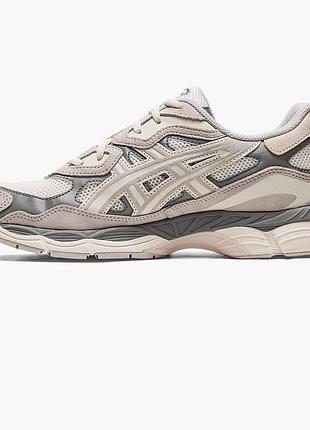 Кроссовки asics gel nyc oyster grey 1201a789-103 40