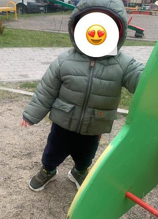 Куртка для хлопчика демісезонна, хакі, 92 см