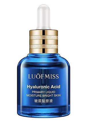 Сыворотка для лица увлажняющая luofmiss hyaluronic acid (30мл)
