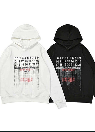 Худі жіноче maison margiela біле розмір xs