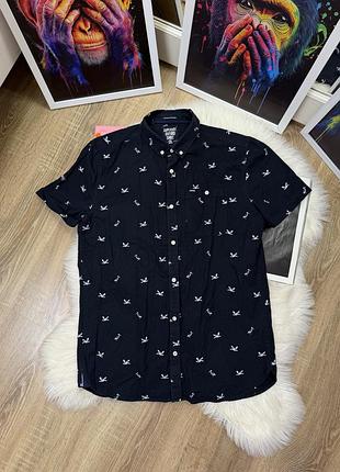 Оригінальна сорочка superdry oxford shirt з коротким рукавом