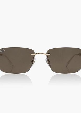 Сонцезахисні окуляри ray ban 3768 001/73, 56 розмір , dark brown