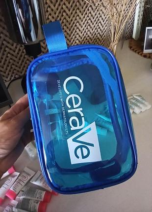 🏊‍♀️новинка влагостойкая косметичка cerave размер 18,5*13*7см.