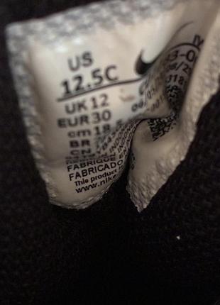 Ботинки кросівки nike 30р. 18,5 см 6
