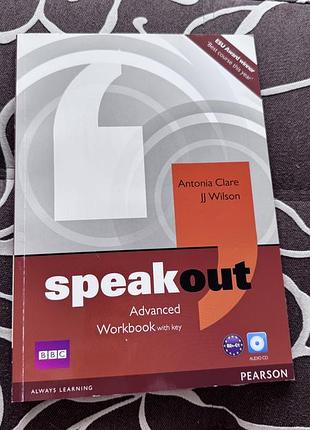 Підручник з вивчення мов speakout advanced students' book with activebook, антонія клер, вілсон, м'яка палітурка, pearson 2